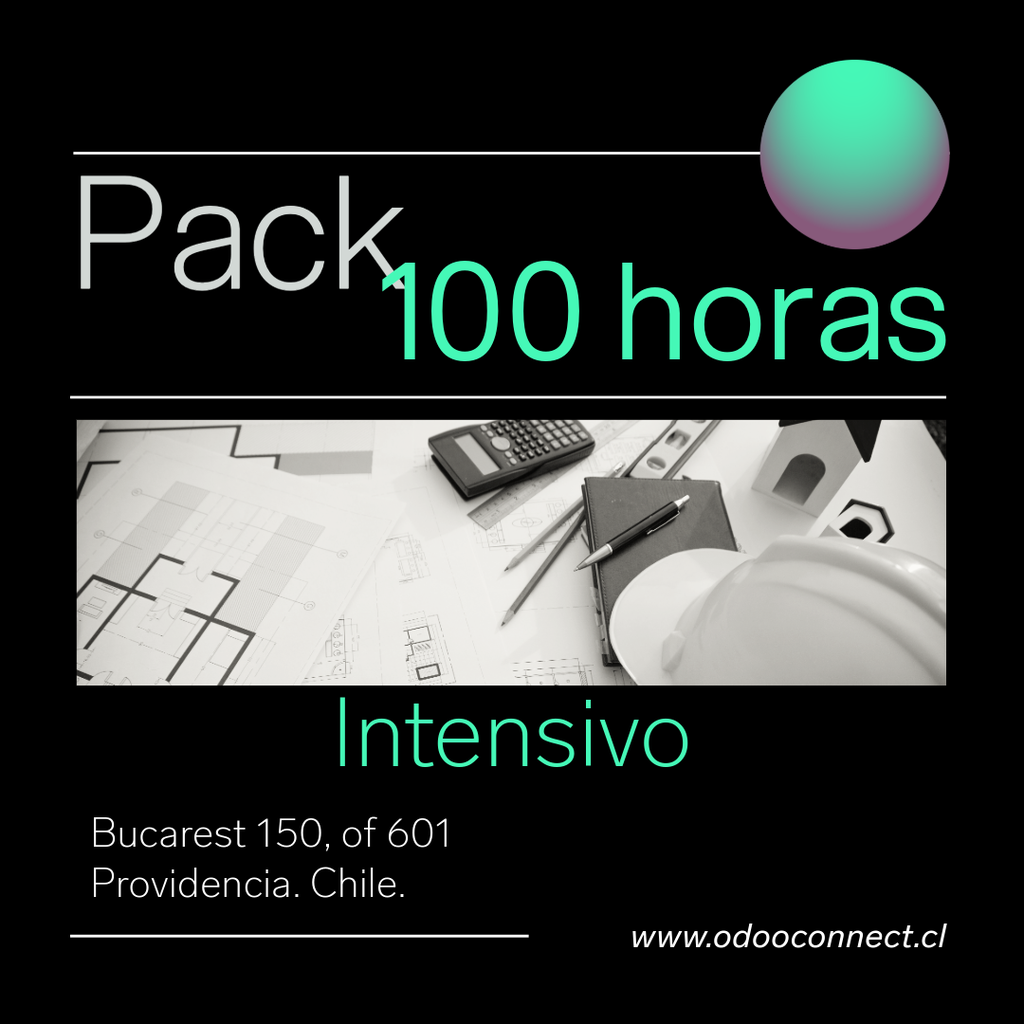 SERVICIO PACK 100 HRS CONSULTORIA Y ASESORIAS ERP